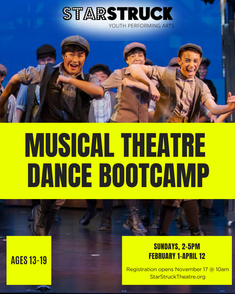 Musical Theatre Dance Bootcamp (Ages 13-19)