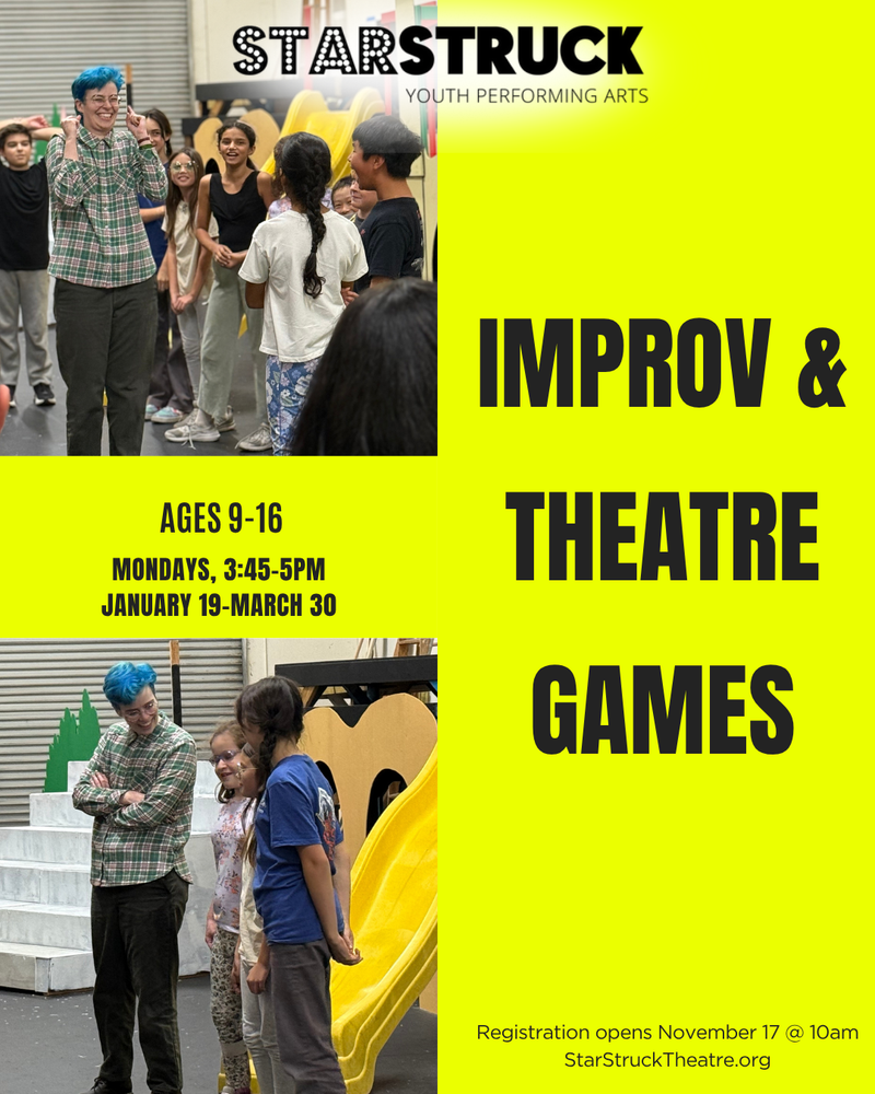 Improv & Theatre Games (Ages 9-16)