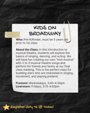 Kids on Broadway (FREMONT)