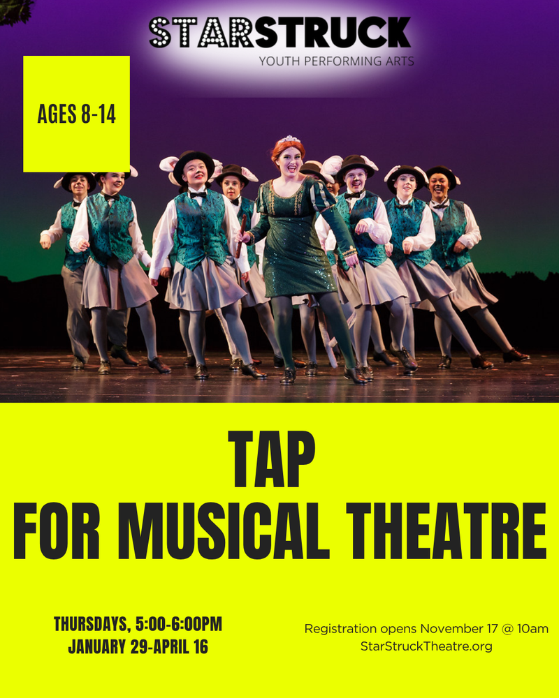 Tap for Musical Theatre (Ages 8-14)