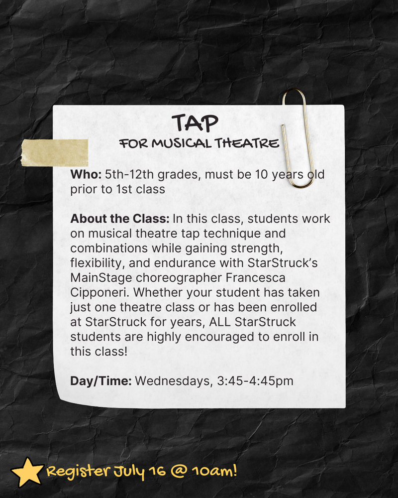 Tap for Musical Theatre